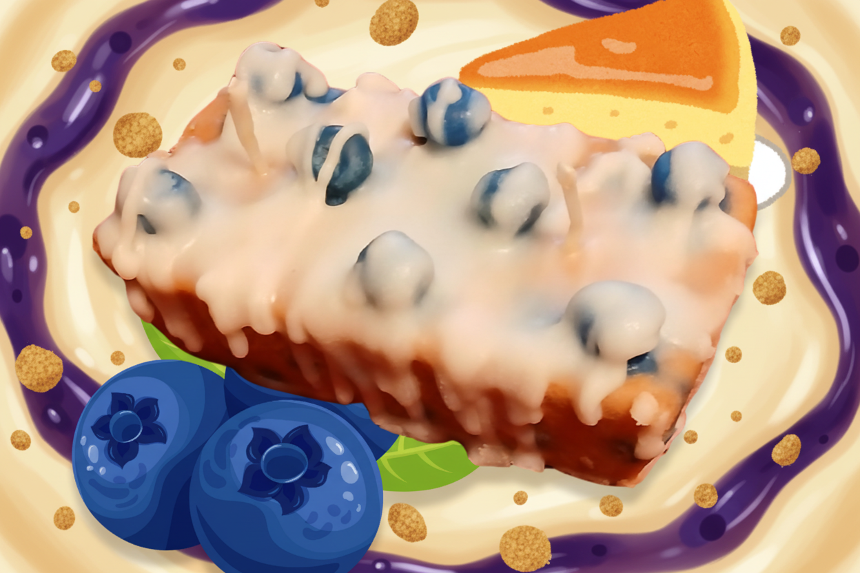 Blueberry Cheesecake Mini Wax Tart Loaf