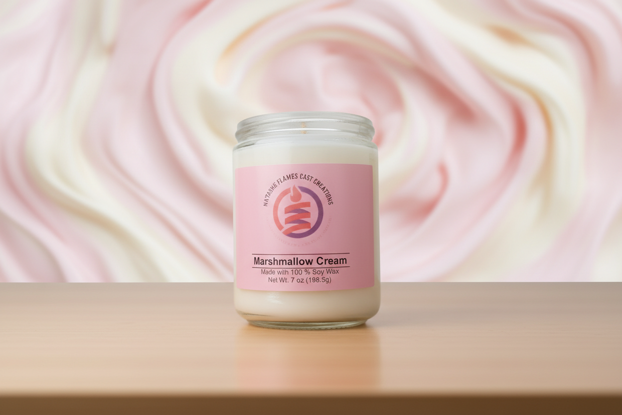 Marshmallow Cream Candle