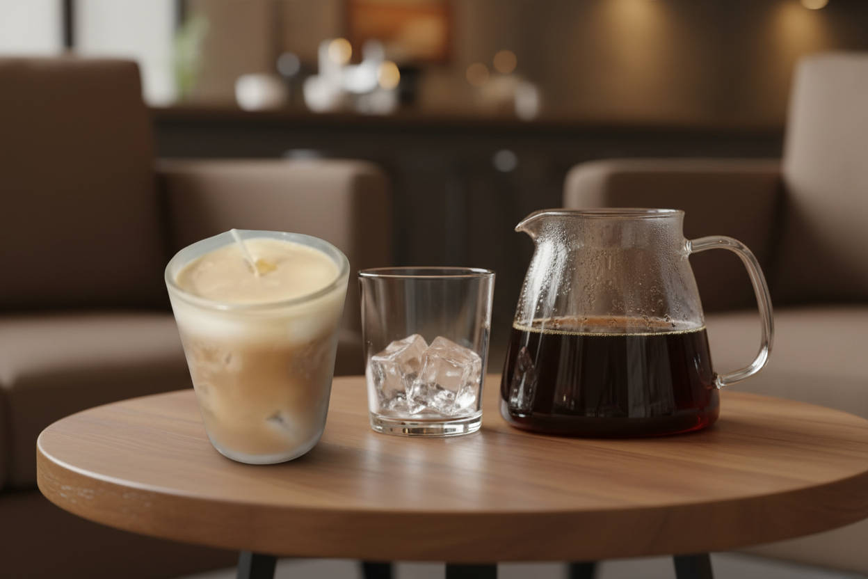 Hazelnut Small Ice Latte Coffee Candle
