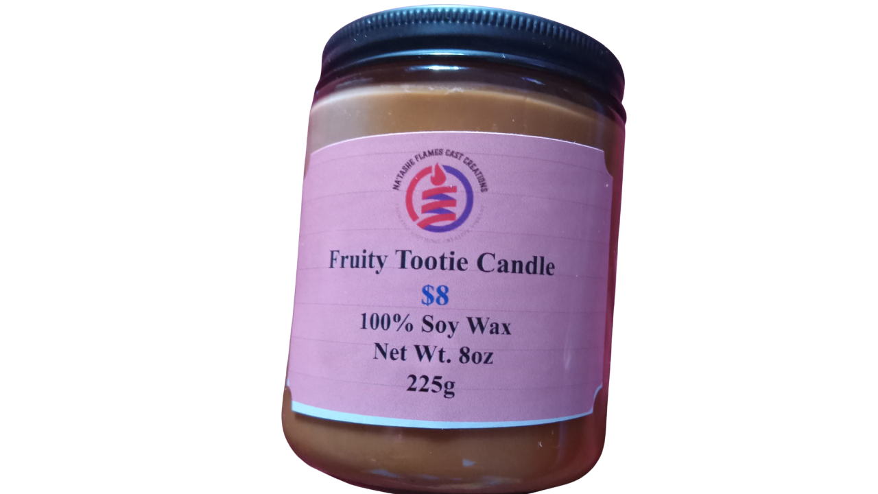 Lite Scented Fruity Tootie Candle