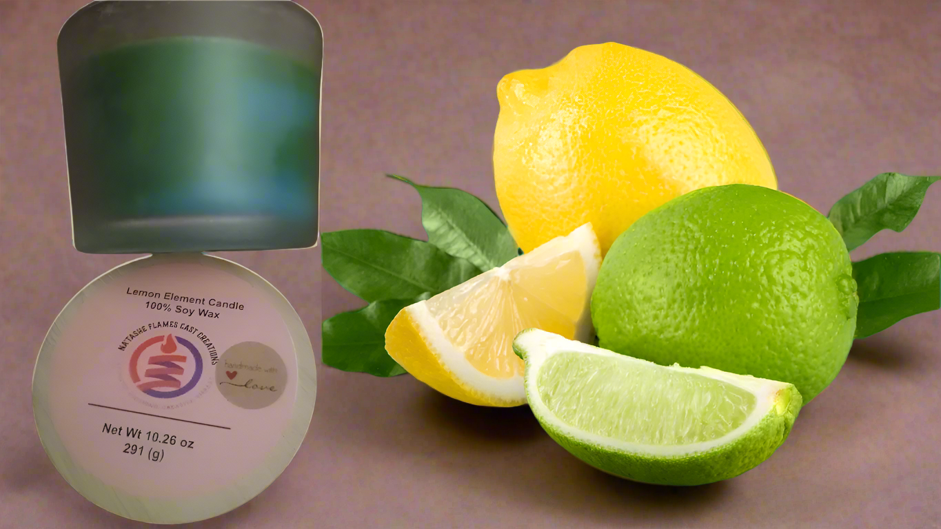 Green Lemon Element Candle