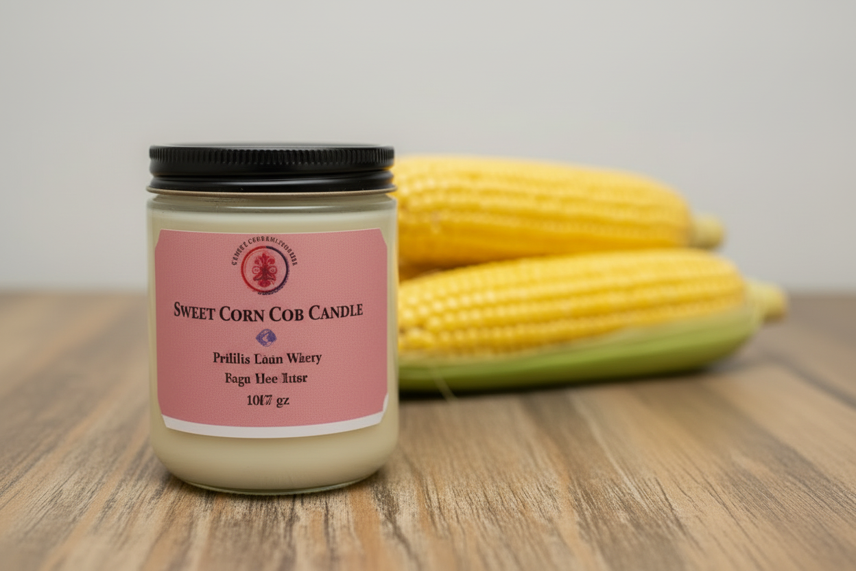 Sweet Corn Cob Candle