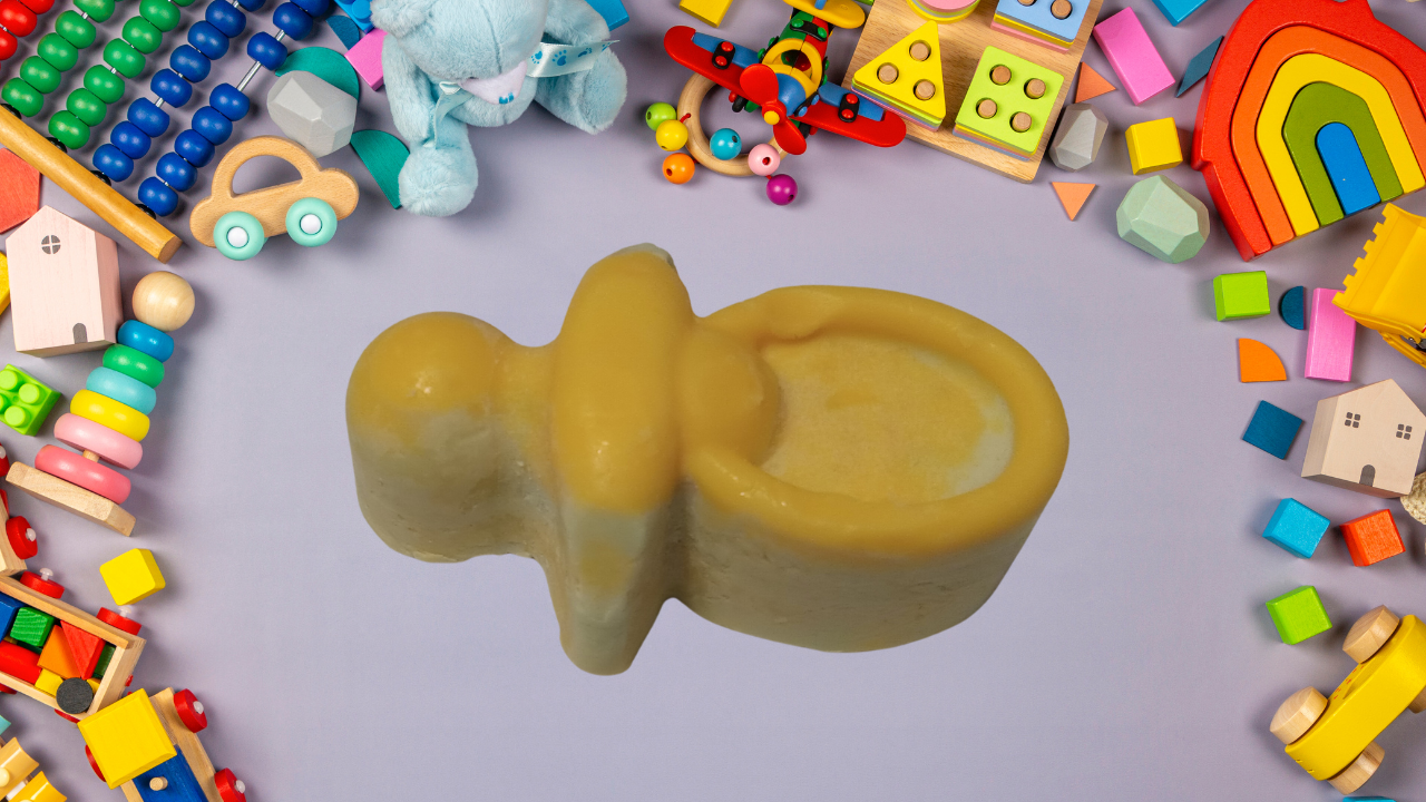 Baby Powder 3D Baby Wax Tart Pacifier