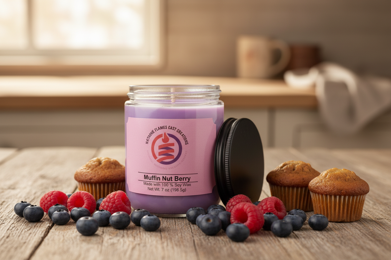 Muffin Nut Berry Candle