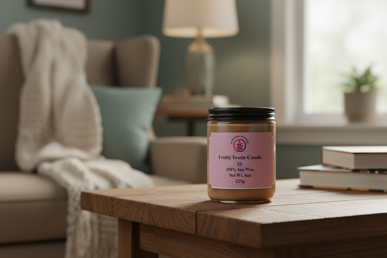 Lite Scented Fruity Tootie Candle