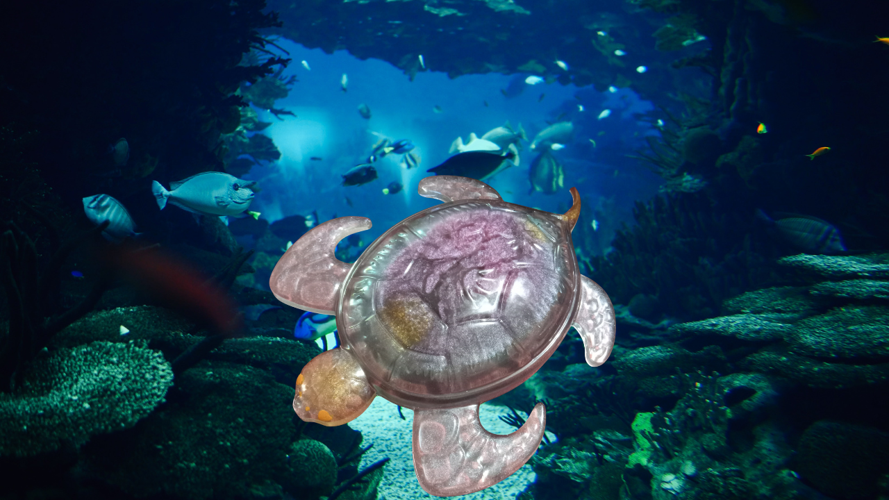 Resin 3D Large Sea Turtle