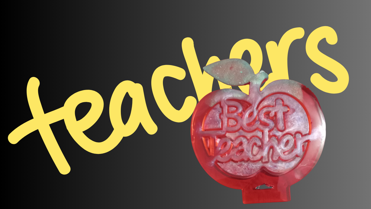 Resin Best Teacher of The Day