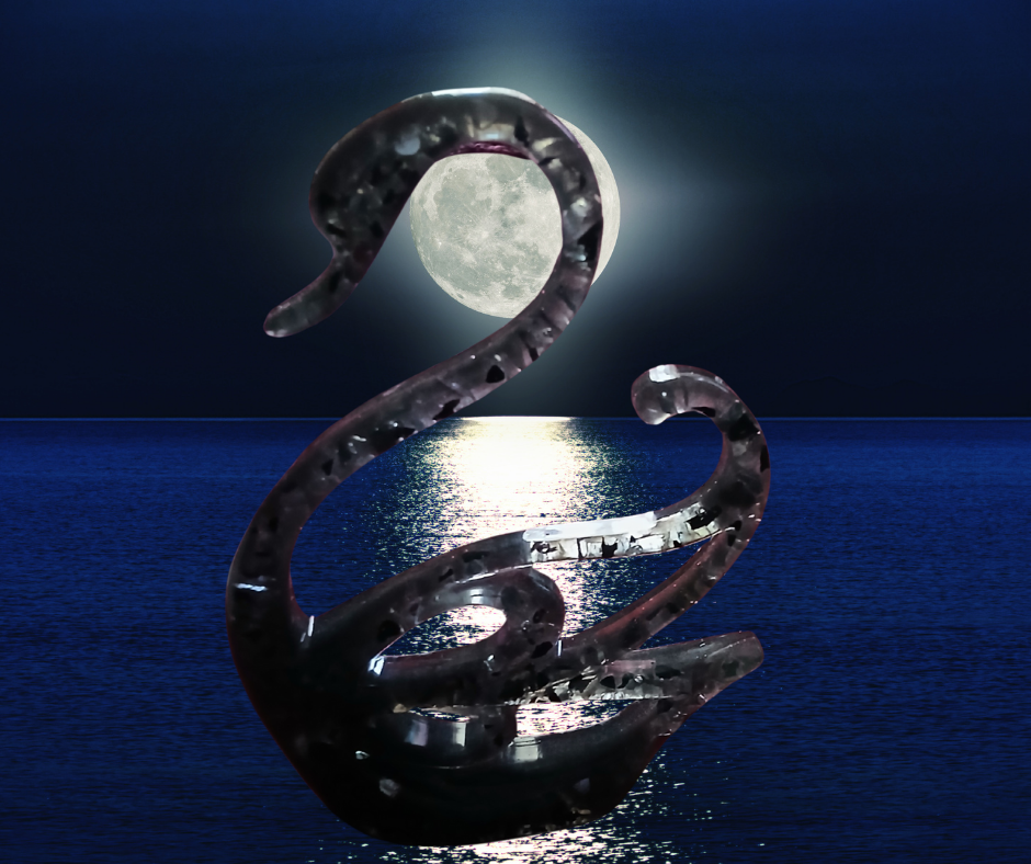 Resin Realistic Swans