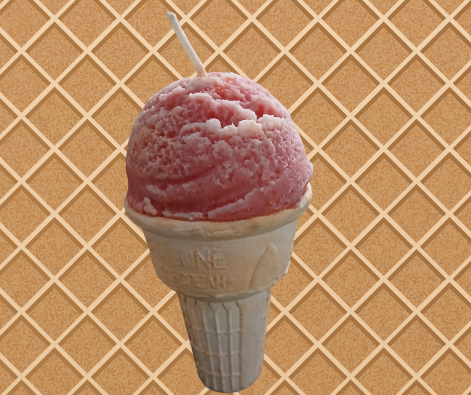 Scented Ice Cream Cones Candle/Wax Melts