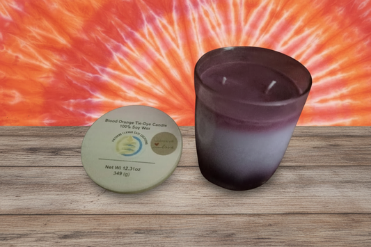 Blood Orange Tie-Dye Candle
