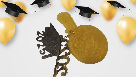 Resin 2025 4pcs Key Chain