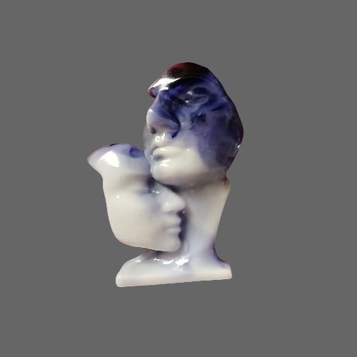Resin Abstract Couples Embracing Love