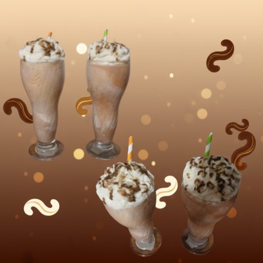 Chocolate Milkshake Candles
