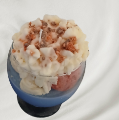 Beach Water Ice Cream Sundae