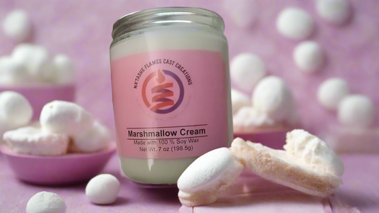 Marshmallow Cream Candle