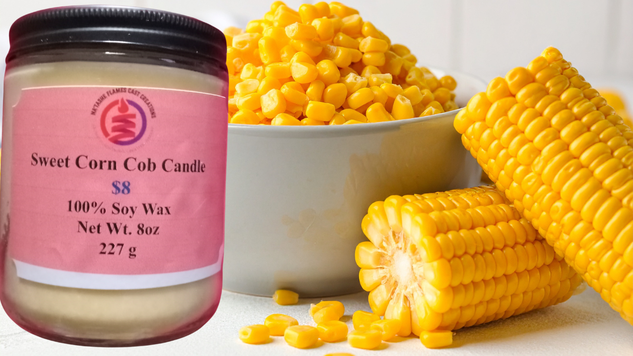 Sweet Corn Cob Candle