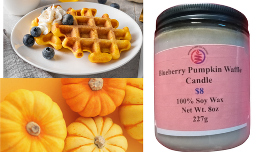 Blueberry Pumpkin Waffle Candle