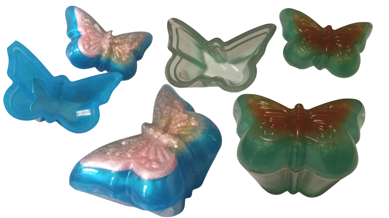 Resin Butterfly Storages