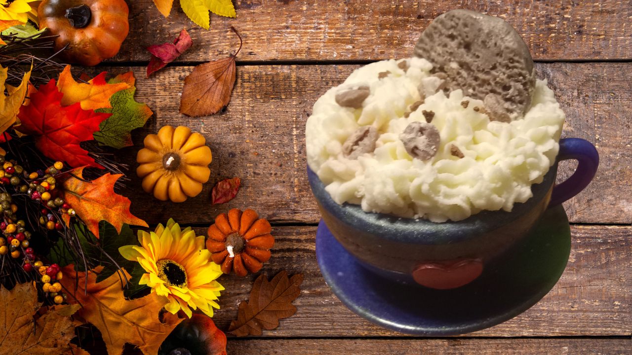 Resin Teacup Coffee Candle