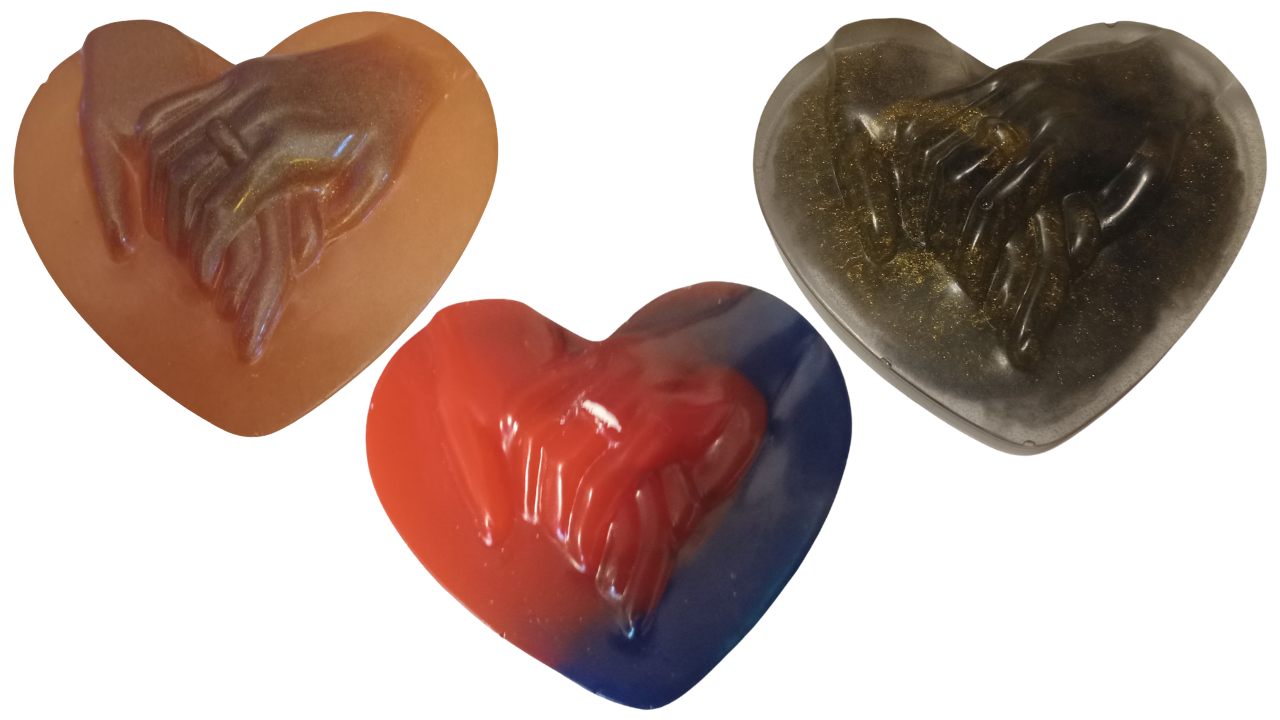 Hand in Hand Resin Marriage Proposals