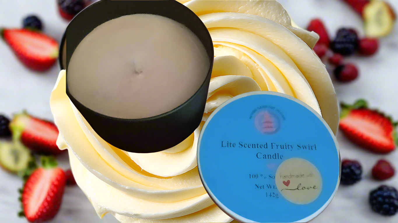 Fruity Swirl Candle