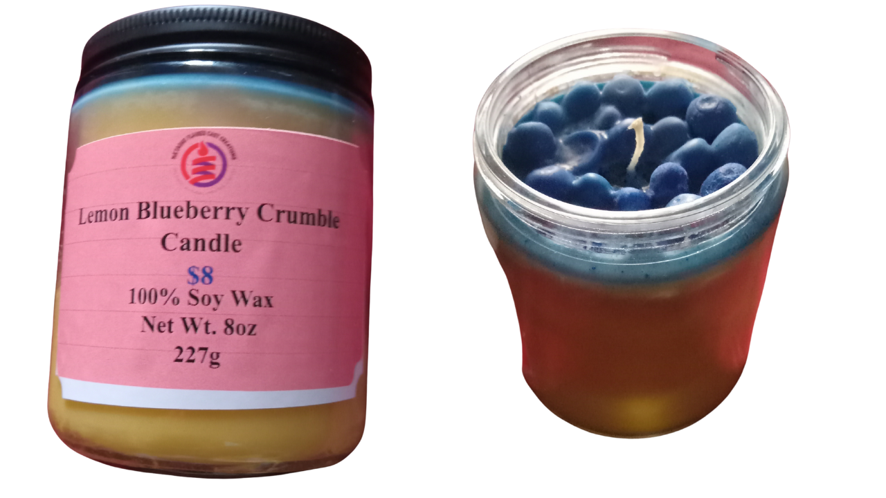 Lemon Blueberry Crumble Candle