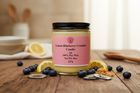 Lemon Blueberry Crumble Candle