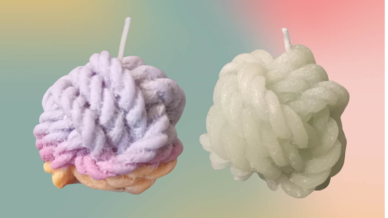 Unscented Twist Ball Candles