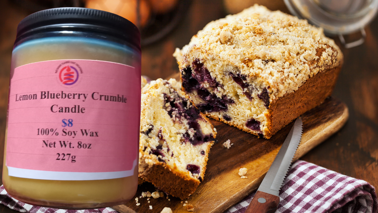 Lemon Blueberry Crumble Candle