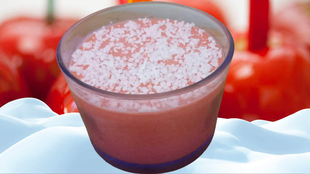 Winter Candy Apple Candle