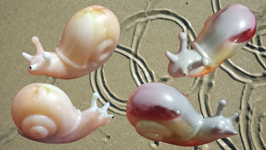 Resin Large 3D Snails