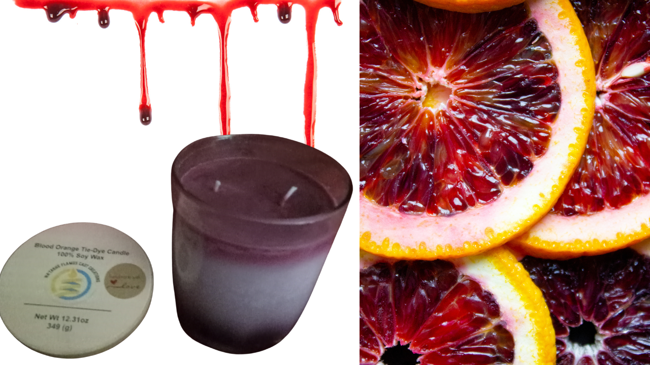Blood Orange Tie-Dye Candle