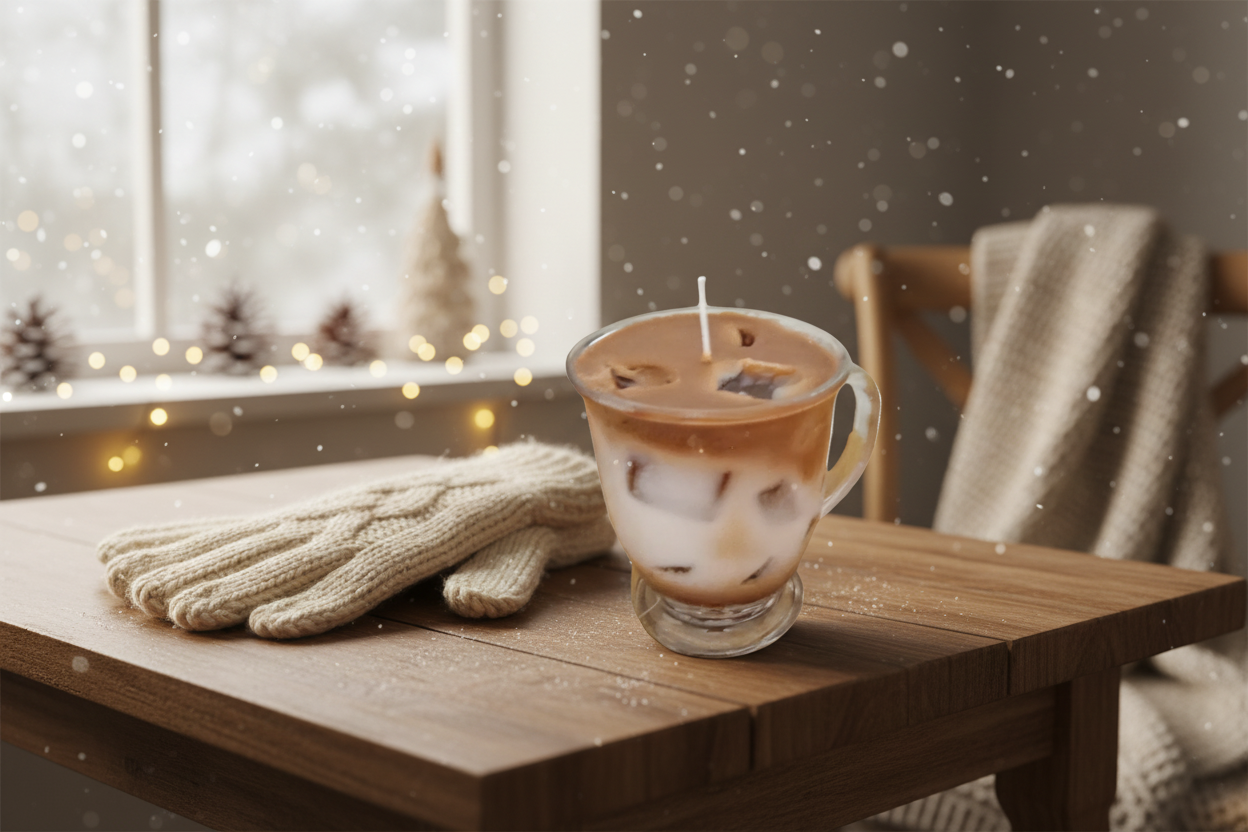 Hazelnut & Cold Brew Ice Coffee Candle