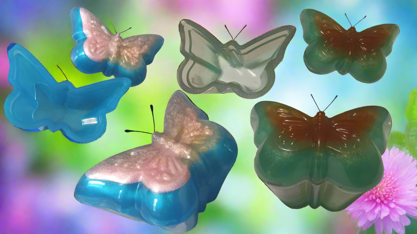 Resin Butterfly Storages