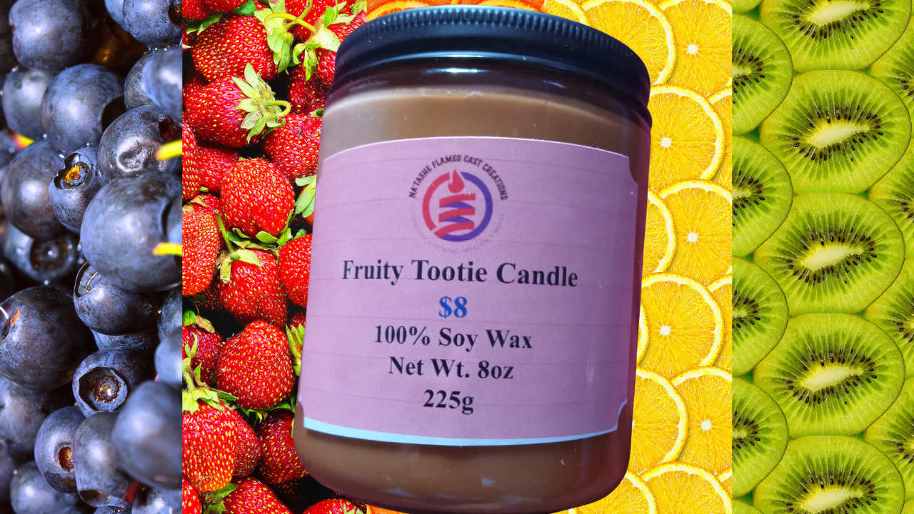 Lite Scented Fruity Tootie Candle