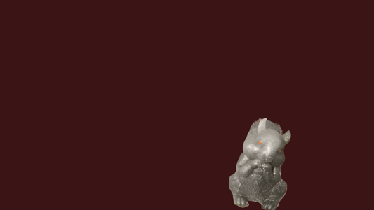 Resin Cute Innocent Squirrels