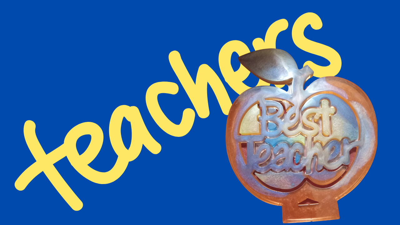 Resin Best Teacher of The Day