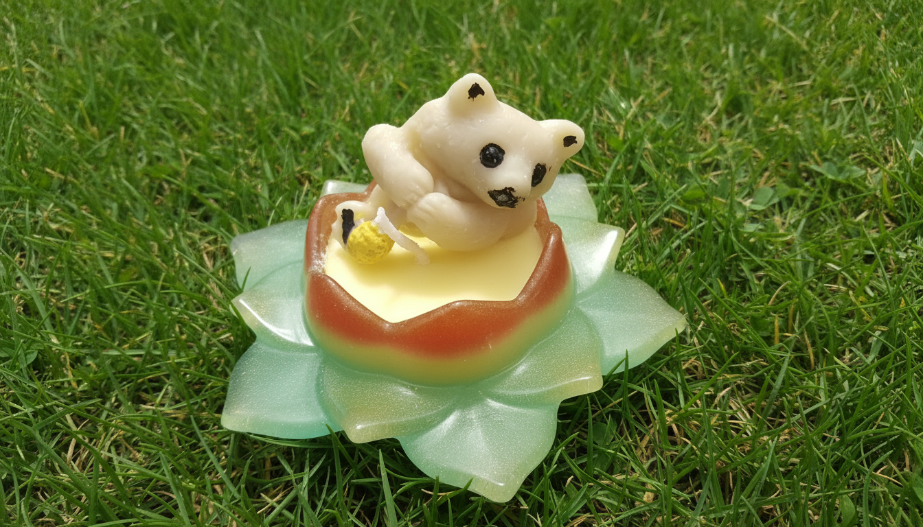 Resin Lotus Unscented & Guava with Coconut Tea Candle Holders