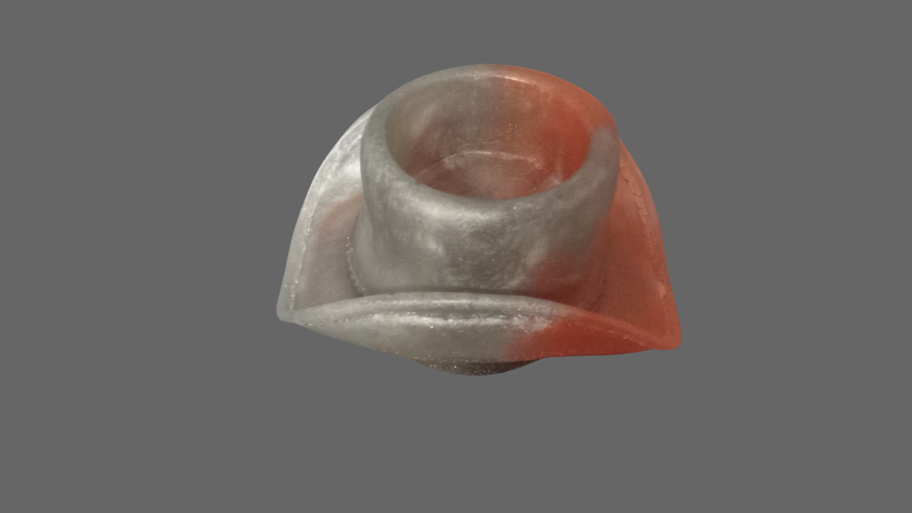 Resin Ride "em" Cowboy Storage & Passionfruit Pineapple Candle Hat