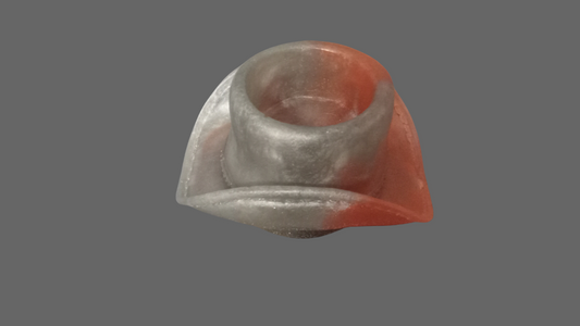 Resin Ride "em" Cowboy Storage & Passionfruit Pineapple Candle Hat